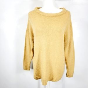 Brave Soul Tan Crew Neck Sweater, Medium